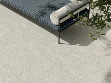 VIE DELLA PIETRA CHIANCA - Porcelain stoneware outdoor floor tiles with stone effect by Marca Corona - view 2
